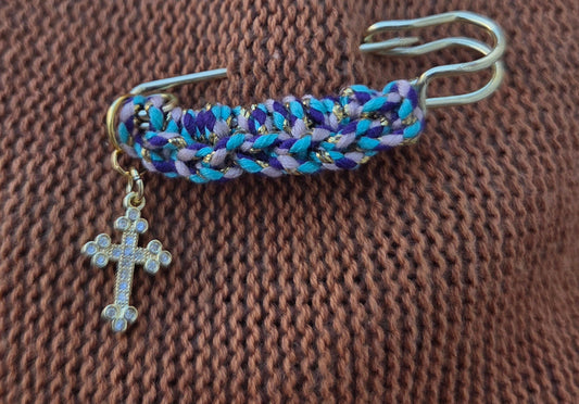 Broche Brillante Cruz