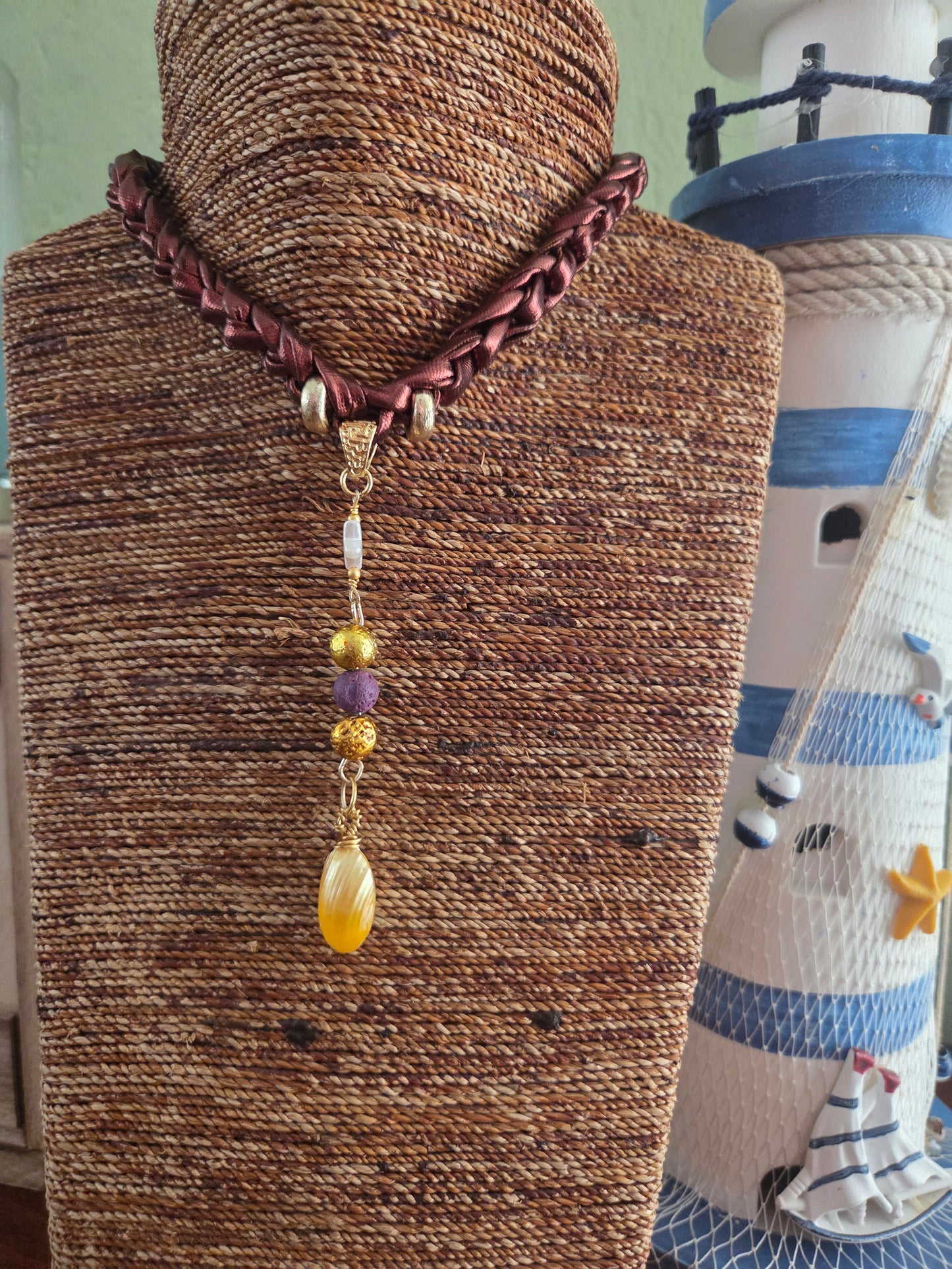 Collar Alargado crochet