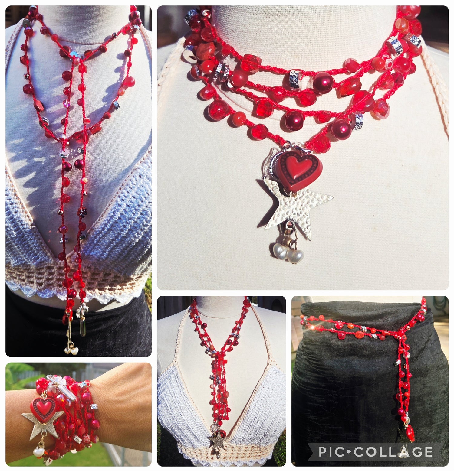 Collar Versátil - Brazalete - Cinturón