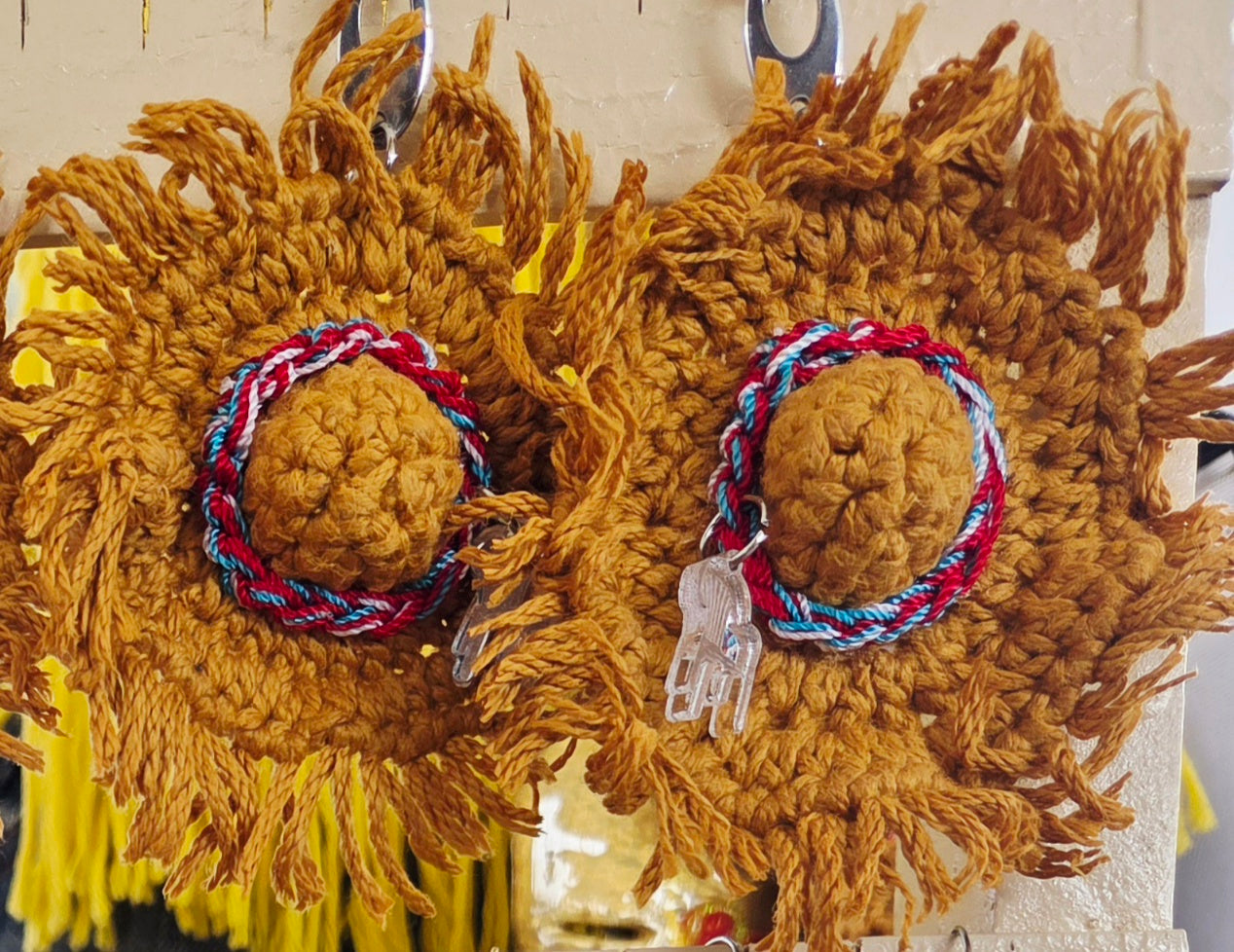 Pantallas Pava Puertorriqueña en Crochet