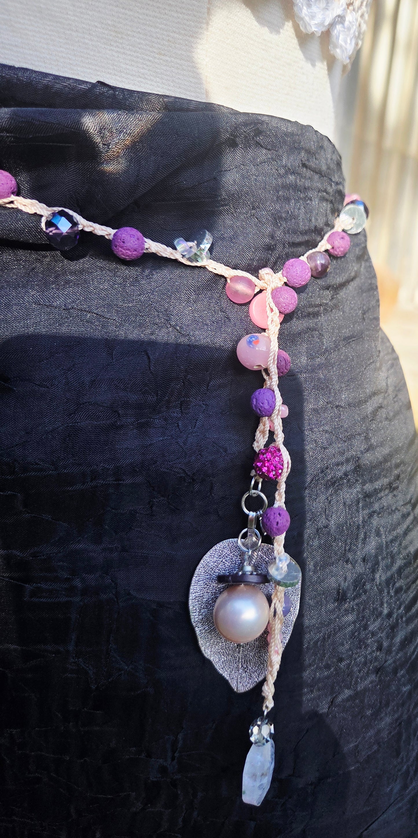 Collar Versátil  (collar, pulsera, cinturón)
