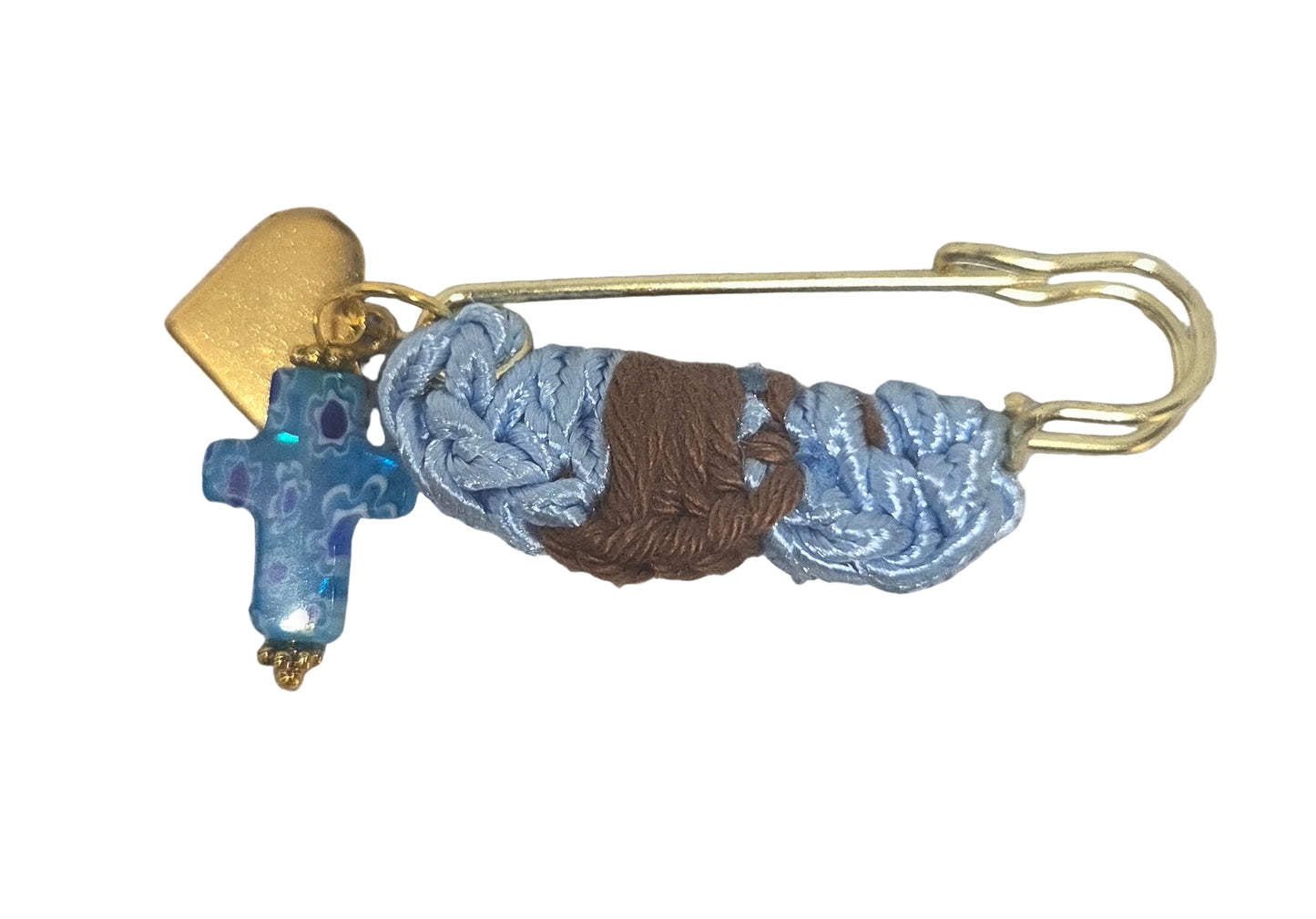 Broche CieloTierra CruzAmor