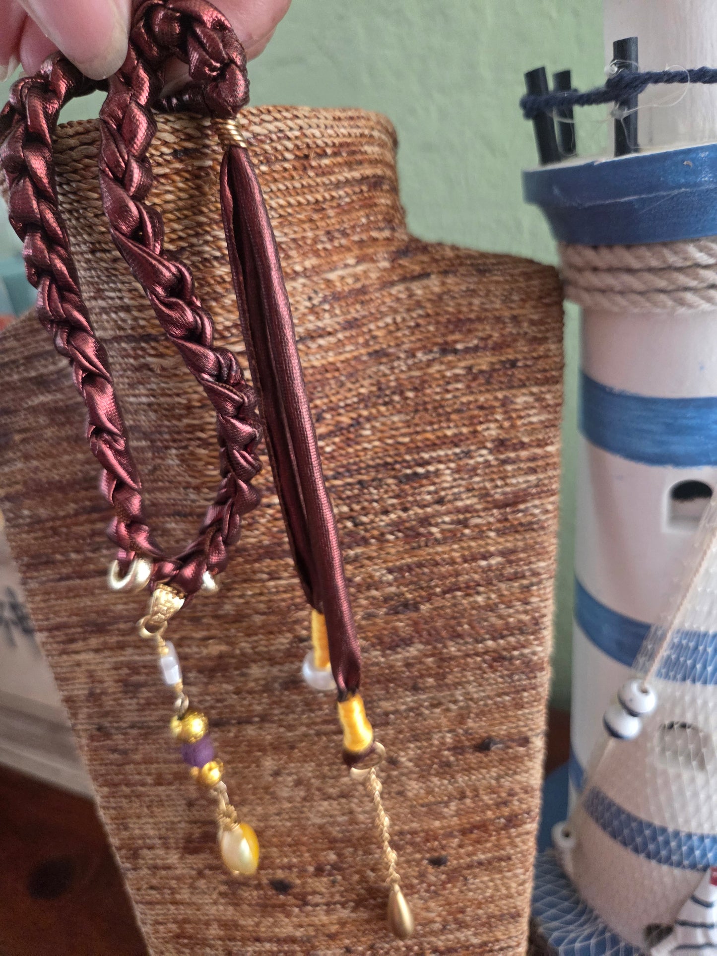 Collar Alargado crochet