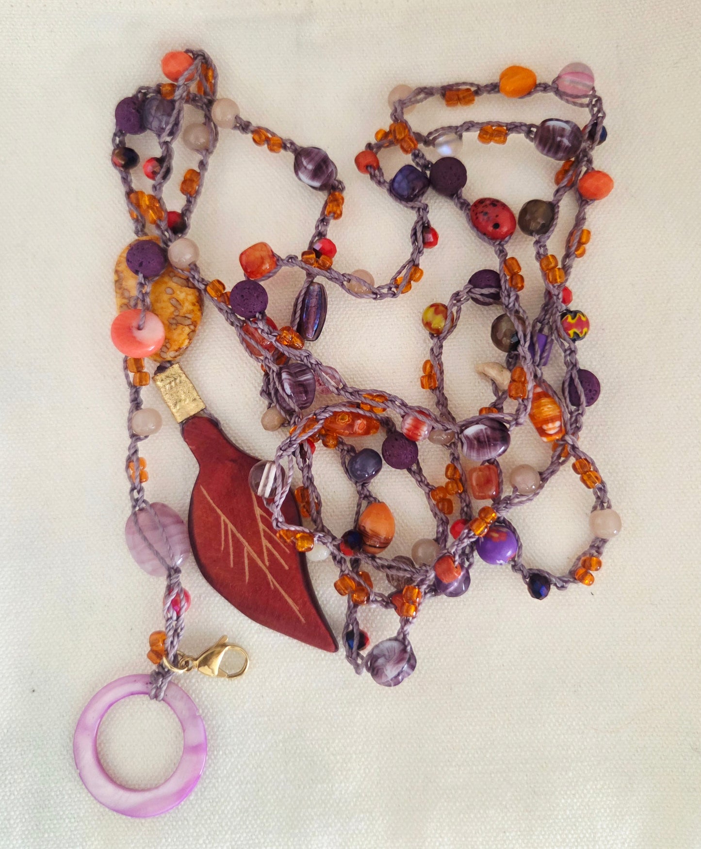 Versatile Crochet Necklase