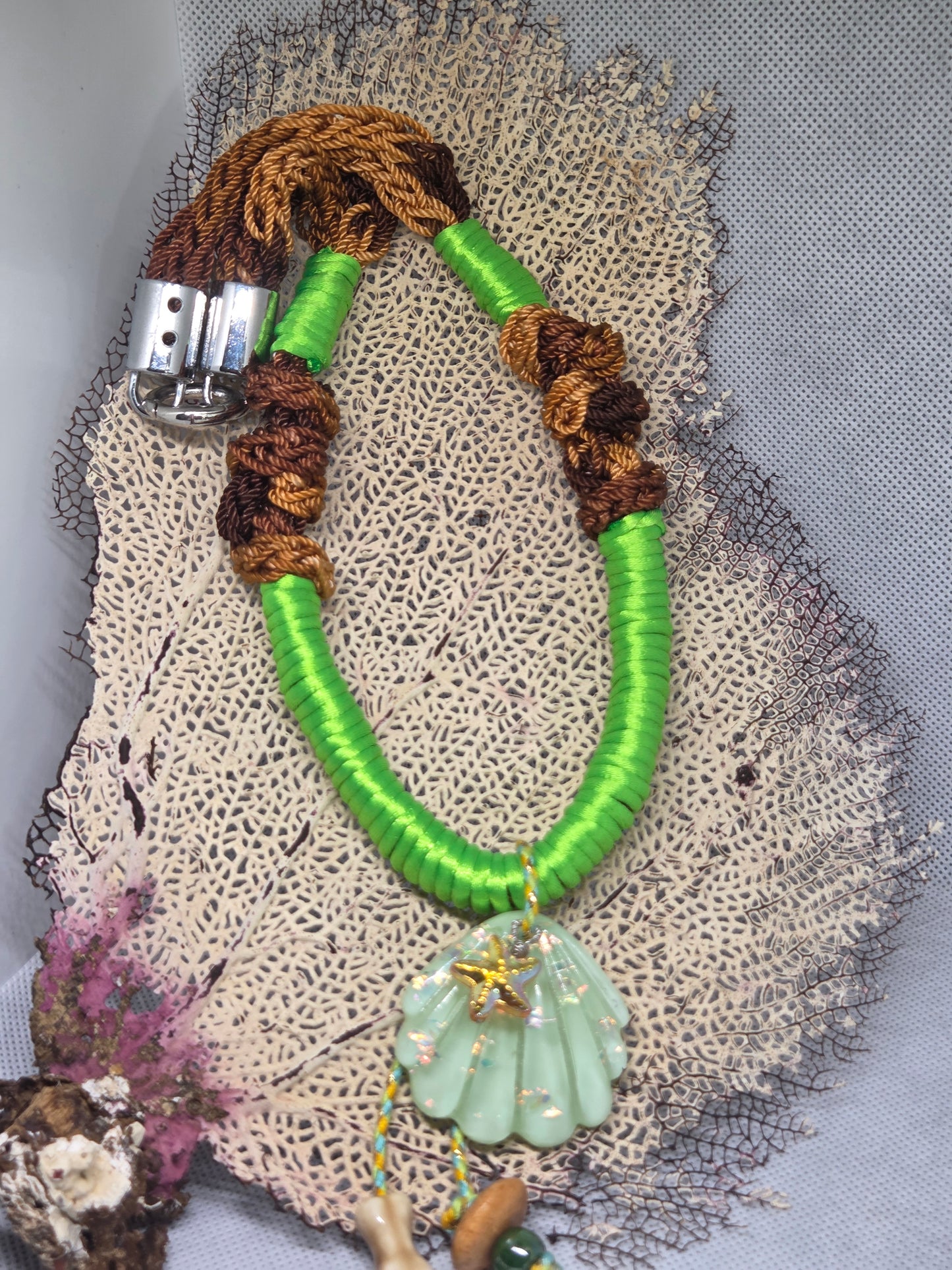 Collar Inspiración Playa Crochet