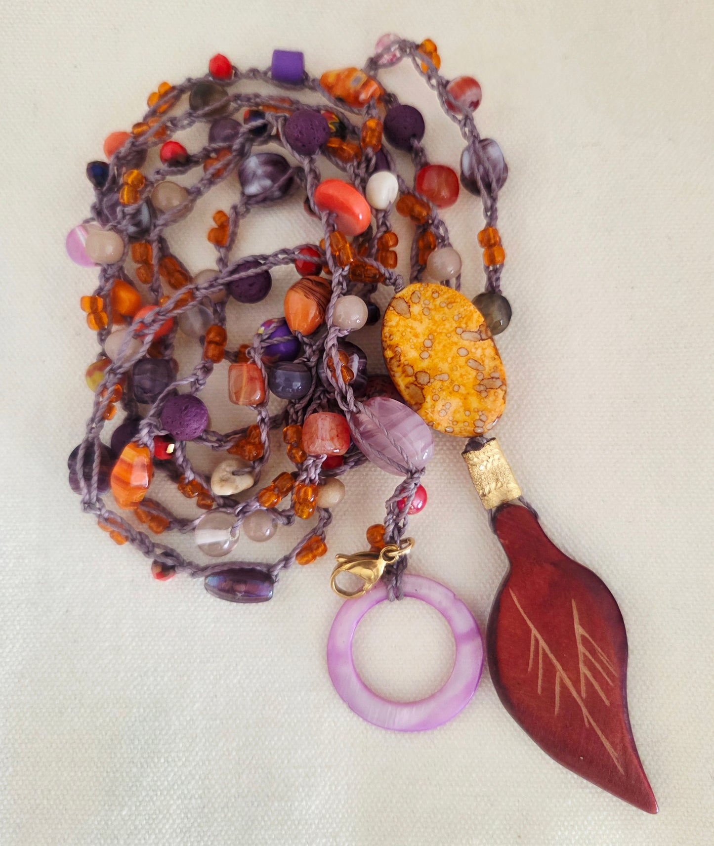 Versatile Crochet Necklase
