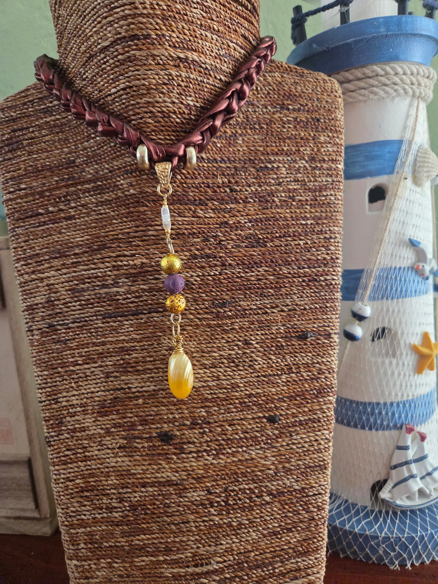 Collar Alargado crochet