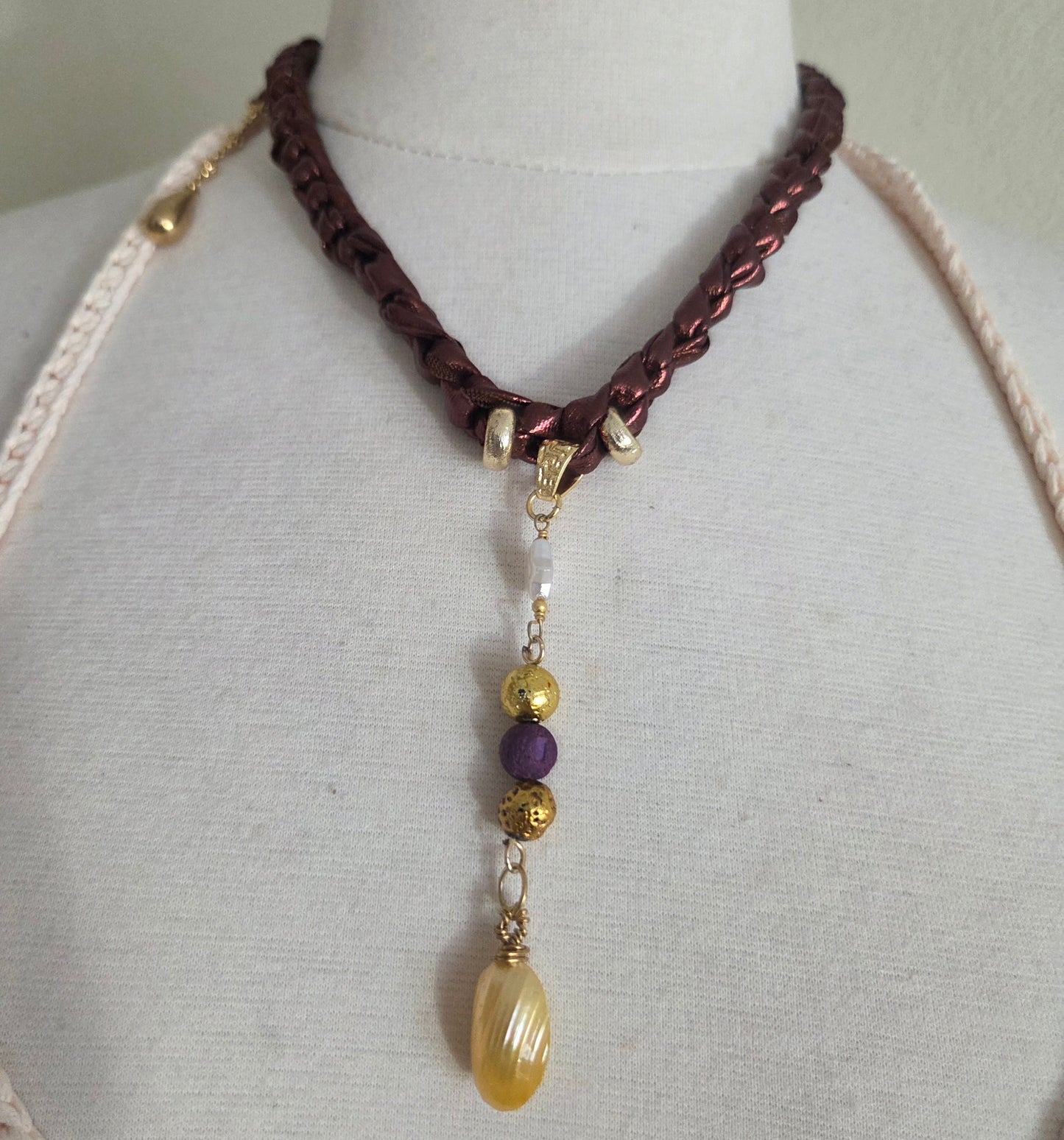Collar Alargado crochet