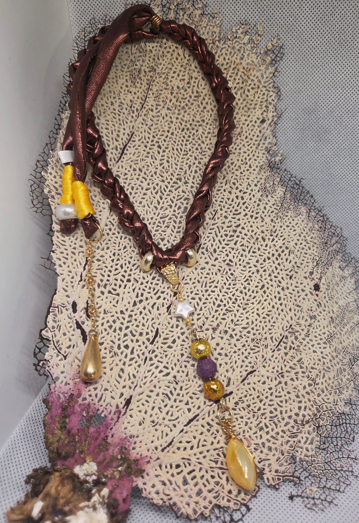 Collar Alargado crochet