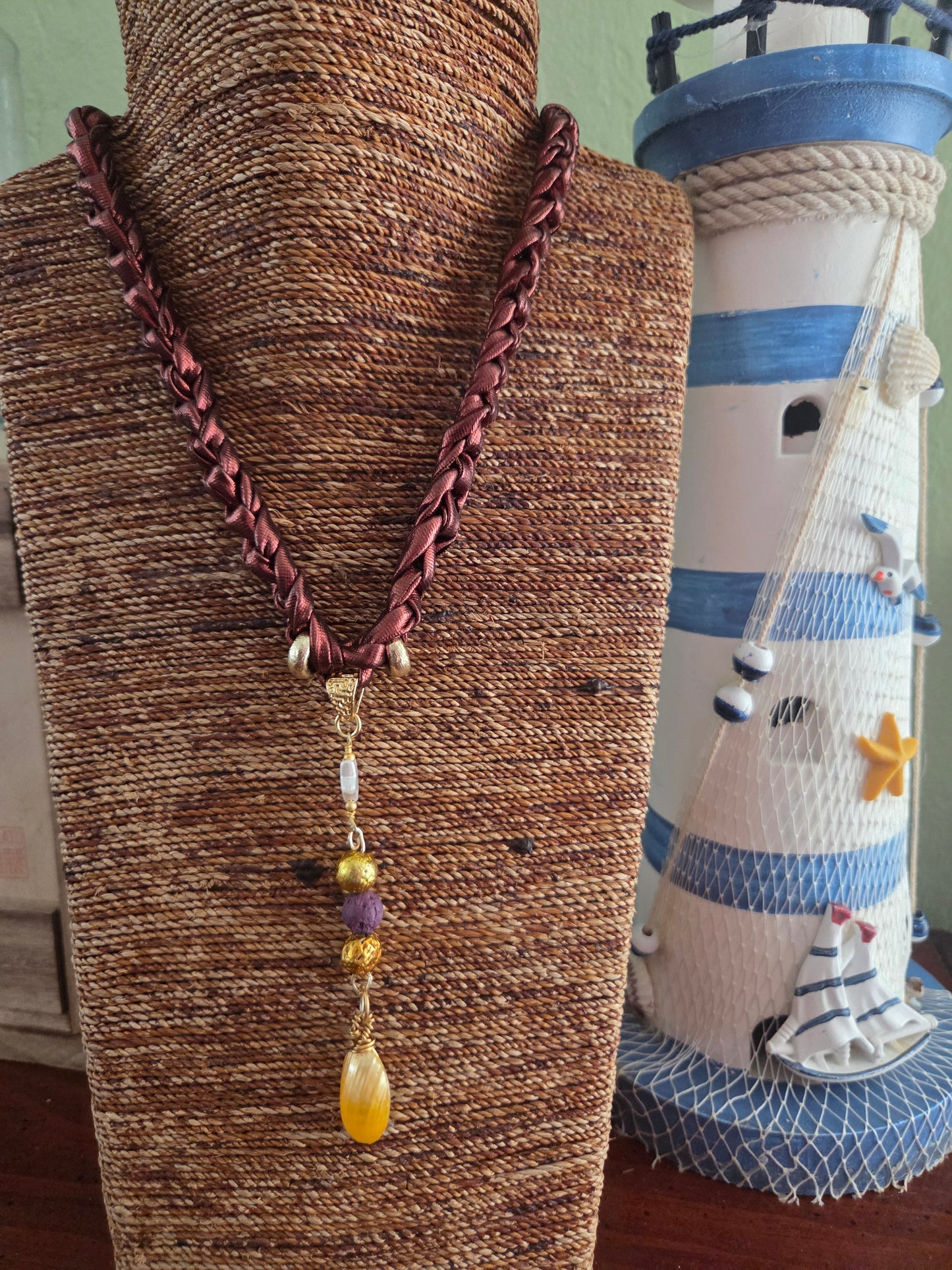 Collar Alargado crochet