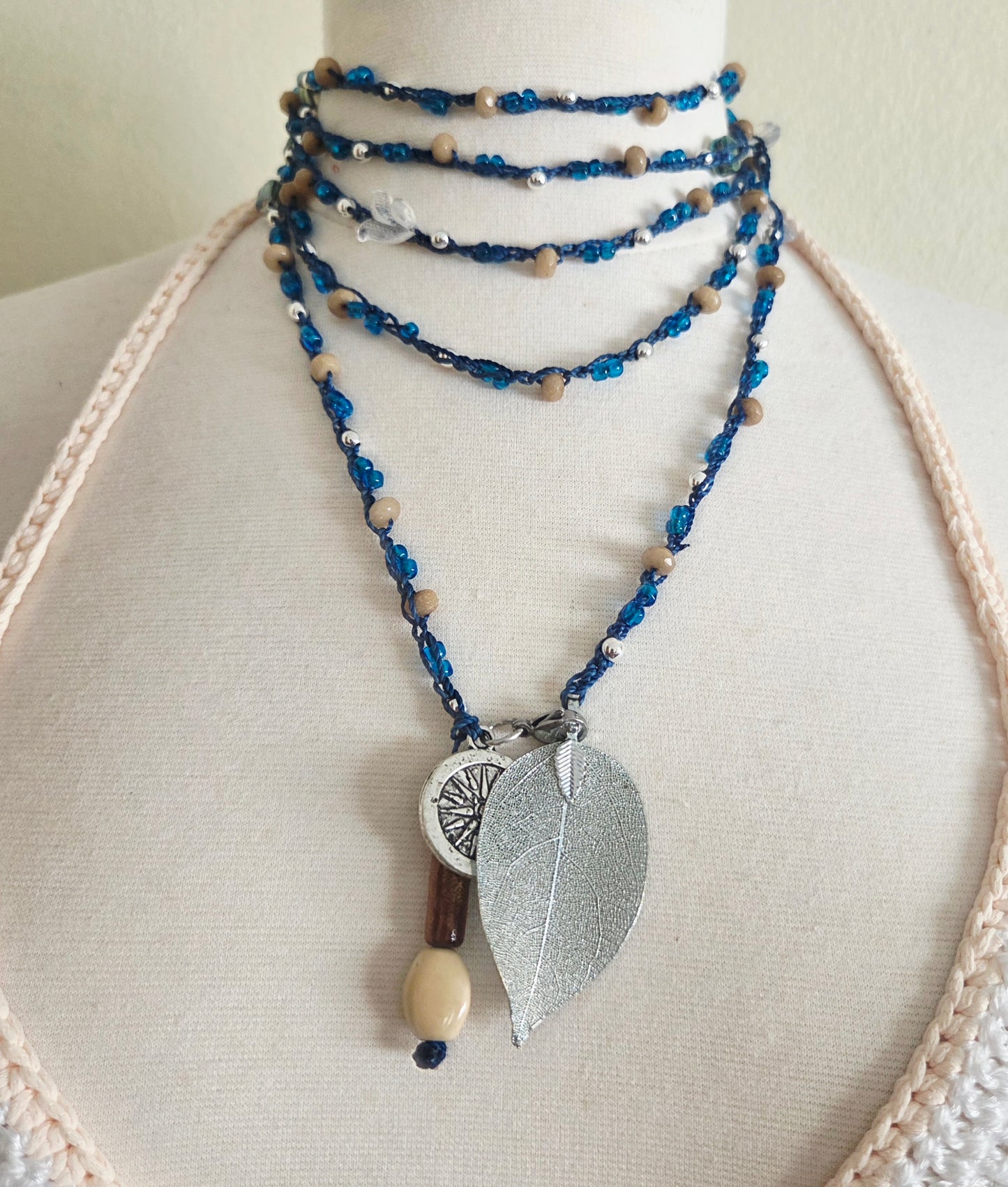 Versatile Crochet Necklase